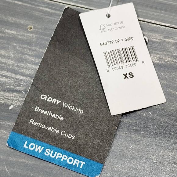 GapFit Strappy Sports Bra Low Support XS - Picture 7 of 9